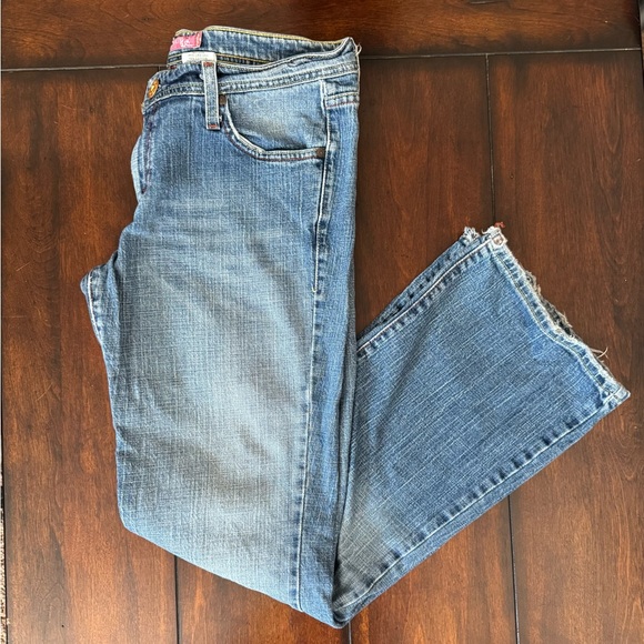 Levi's 518 Light Blue Ankle Jeans 13 - Picture 3 of 7